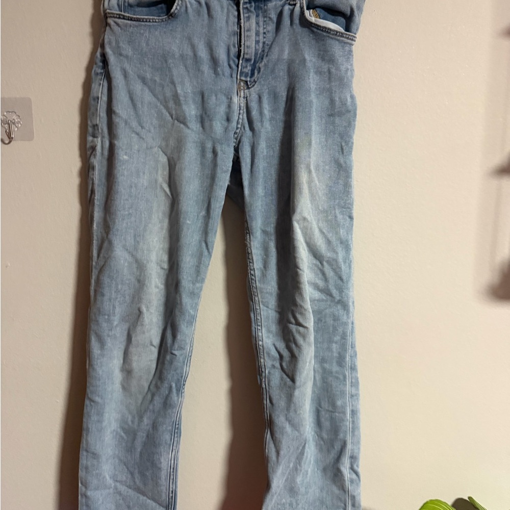 H&M Denim Blue Straight Leg Women's Jeans